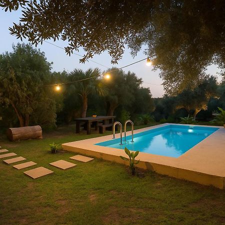 Sofiana'S Garden Retreat With Private Pool Apartment Dhrapaniás Exterior foto