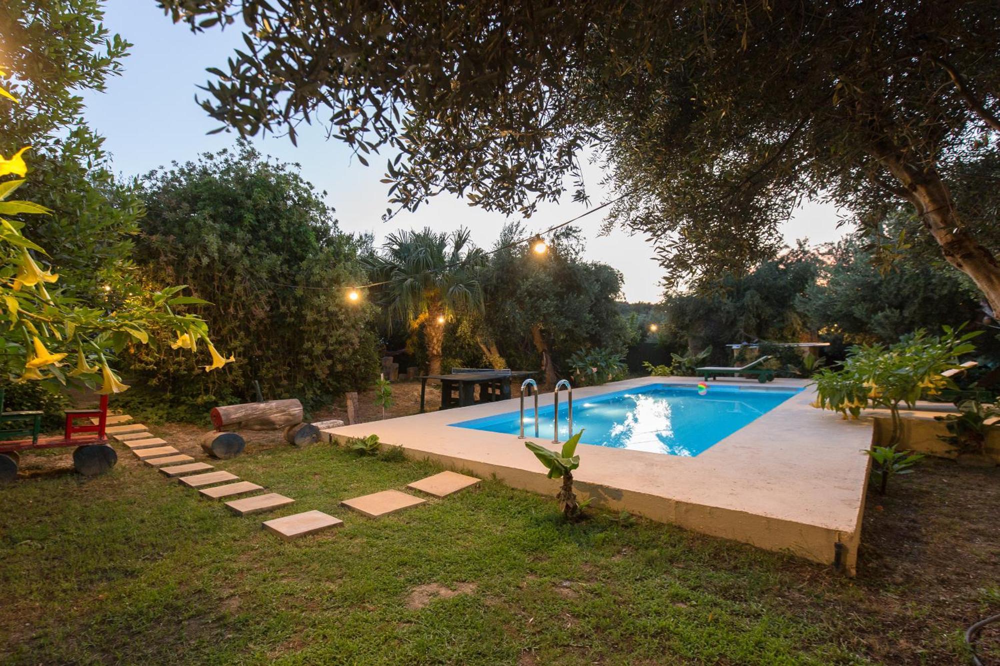 Sofiana'S Garden Retreat With Private Pool Apartment Dhrapaniás Exterior foto