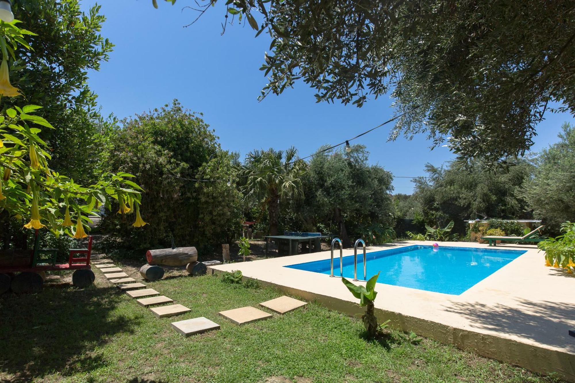 Sofiana'S Garden Retreat With Private Pool Apartment Dhrapaniás Exterior foto