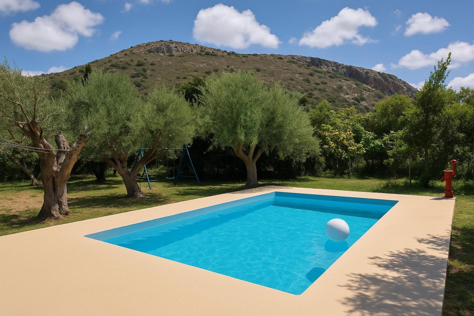 Sofiana'S Garden Retreat With Private Pool Apartment Dhrapaniás Exterior foto