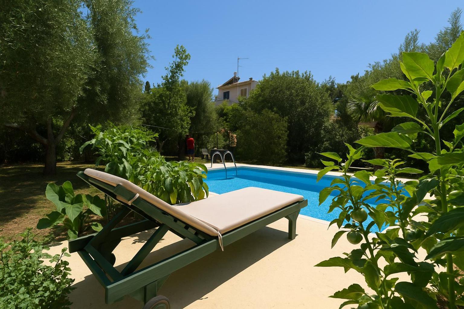 Sofiana'S Garden Retreat With Private Pool Apartment Dhrapaniás Exterior foto